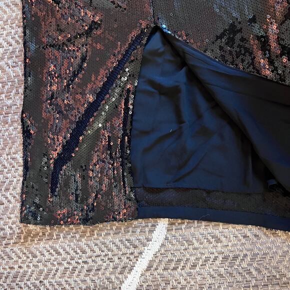 Sophie Rue Selia Sequin Midi Dress Sz Small - Picture 4 of 7